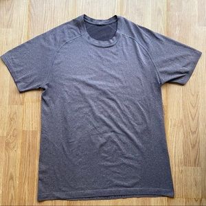Lululemon Metal Vent Tech Top - seamless - gray